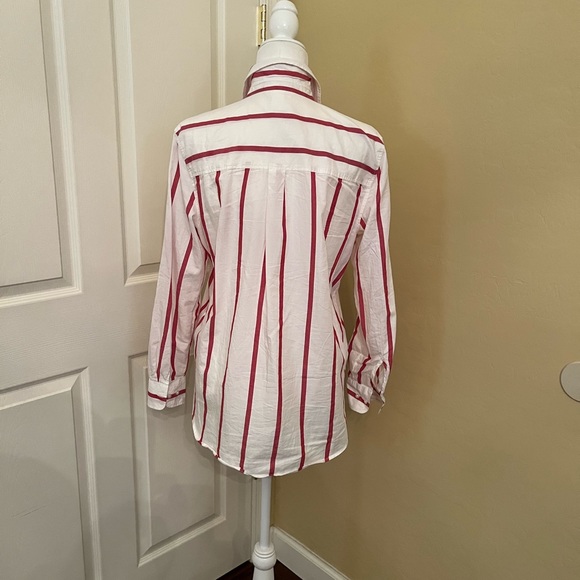 H&M 100% Striped Cotton Shirt - Picture 2 of 2